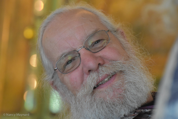 Bill Frantz on the carousel.