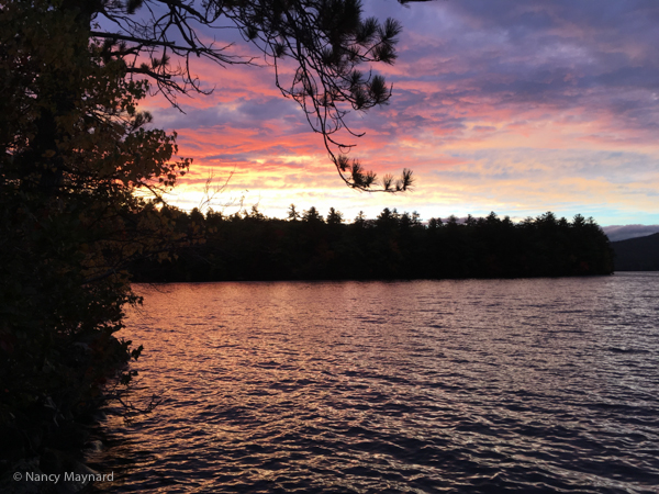 Sunset. Squam Lake, NH, 10/10
